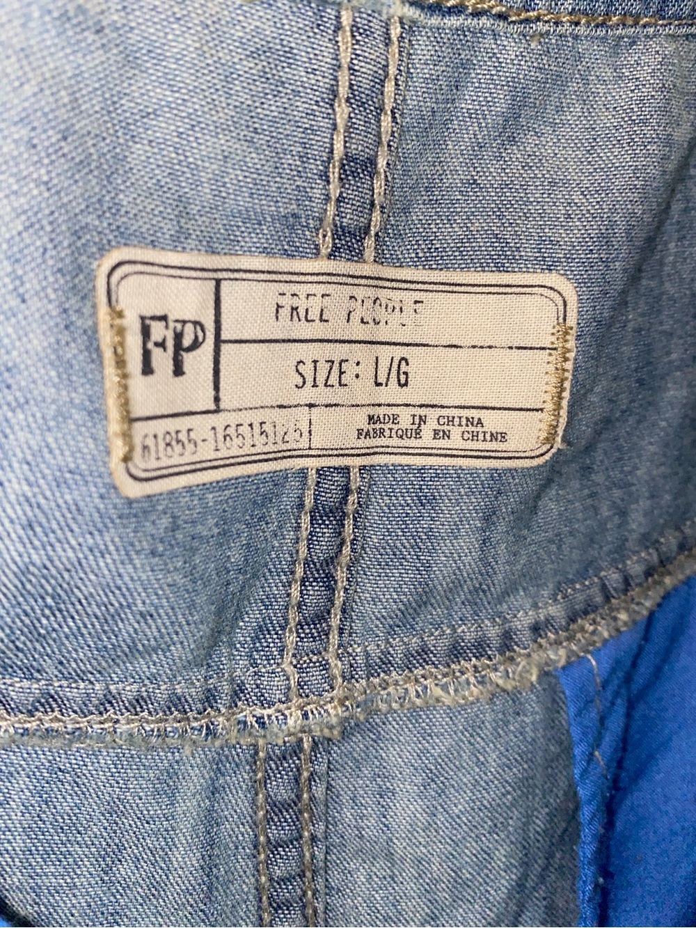 Free People Chambray Overalls - Picture 11 of 12